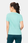Amante Essential Crew Neck Tee - Soothing Sea — thumbnail 3